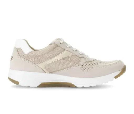 Lage sneaker beige