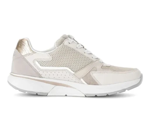 Lage sneaker beige