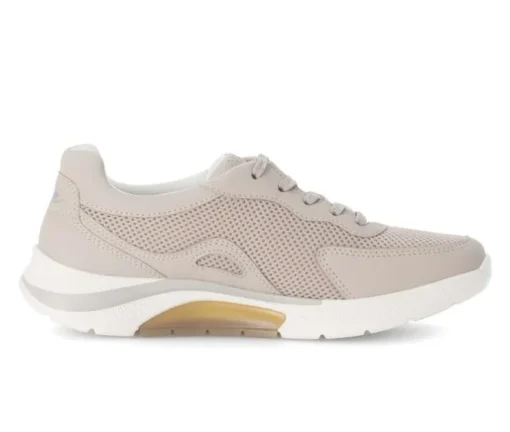 Lage sneaker beige