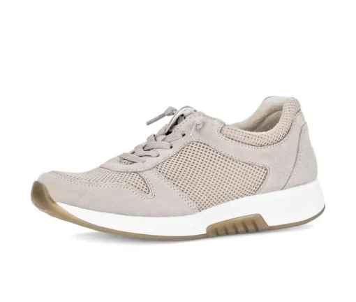 Lage sneaker beige