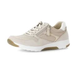 Lage sneaker beige
