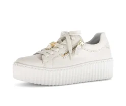 Lage sneaker beige