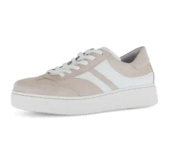 Lage sneaker beige