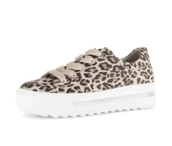 Lage sneaker beige
