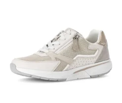 Lage sneaker beige