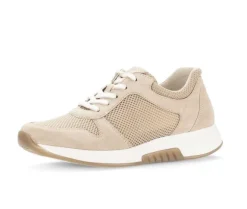 Lage sneaker beige