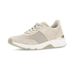 Lage sneaker beige