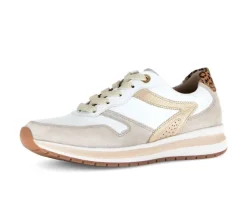 Lage sneaker beige