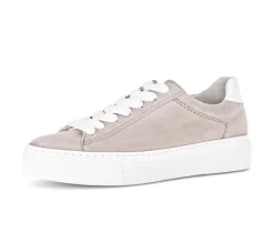 Lage sneaker beige