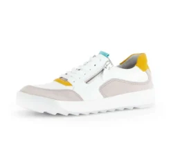Lage sneaker beige