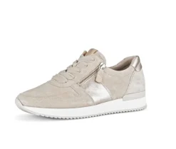 Lage sneaker beige
