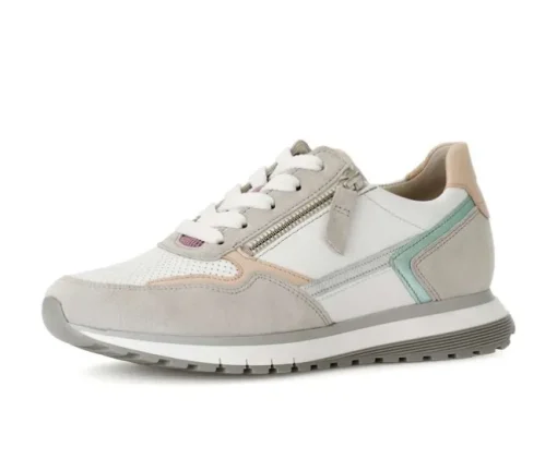 Lage sneaker beige