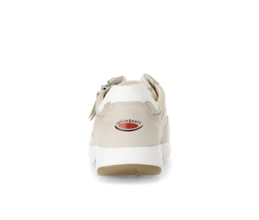 Lage sneaker beige