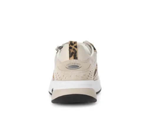 Lage sneaker beige