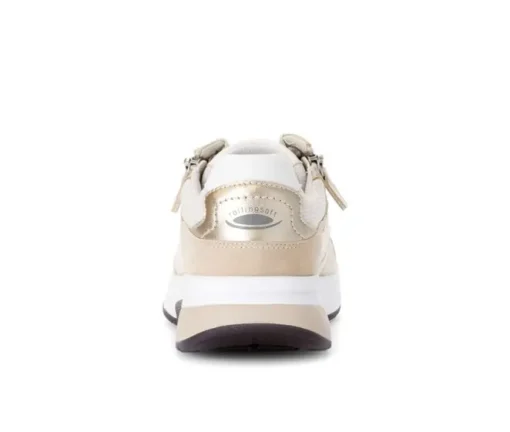 Lage sneaker beige