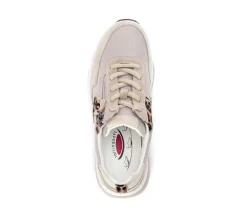 Lage sneaker beige