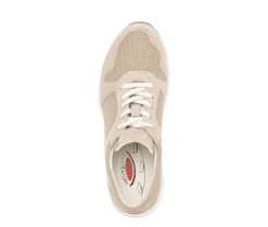 Lage sneaker beige