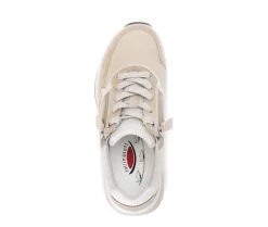 Lage sneaker beige