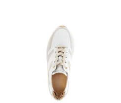 Lage sneaker beige