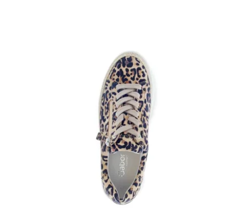 Lage sneaker beige