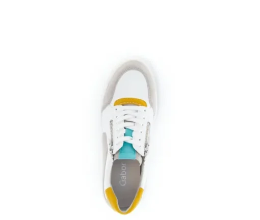 Lage sneaker beige