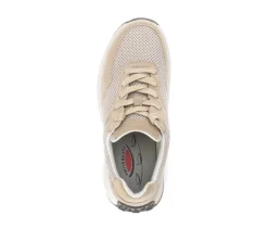 Lage sneaker beige
