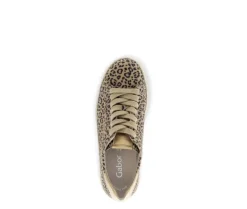 Lage sneaker beige