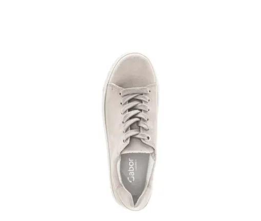Lage sneaker beige