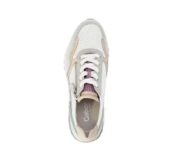 Lage sneaker beige