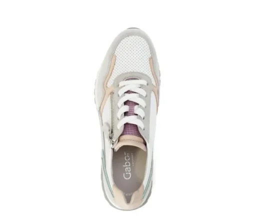 Lage sneaker beige