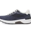 Lage sneaker blauw