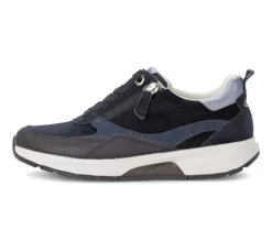 Lage sneaker blauw