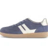 Lage sneaker blauw