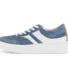Lage sneaker blauw
