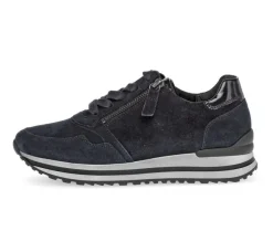 Lage sneaker blauw