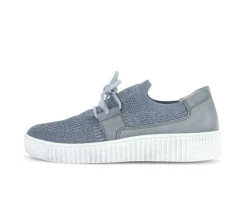 Lage sneaker blauw