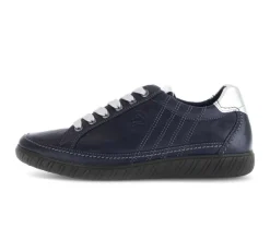 Lage sneaker blauw
