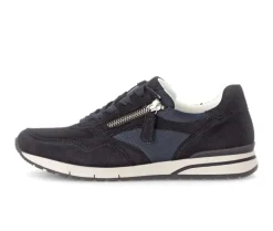 Lage sneaker blauw