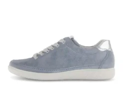 Lage sneaker blauw