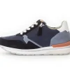 Lage sneaker blauw