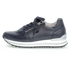 Lage sneaker blauw
