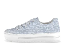 Lage sneaker blauw