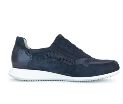 Lage sneaker blauw