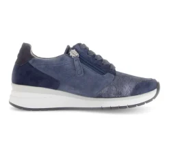 Lage sneaker blauw