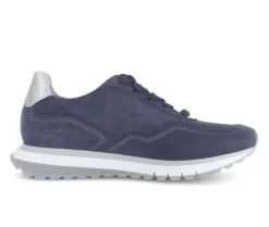 Lage sneaker blauw