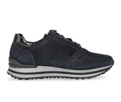 Lage sneaker blauw