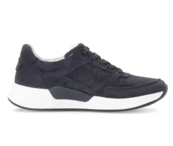 Lage sneaker blauw