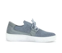 Lage sneaker blauw
