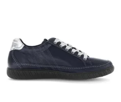 Lage sneaker blauw