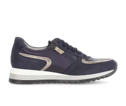 Lage sneaker blauw